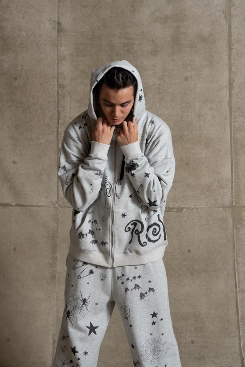 72▢ROY REFLECT OVERJOY ロゴパーカー TS0523-10 ハンドステッチパーカー - ROY reflect overjoy