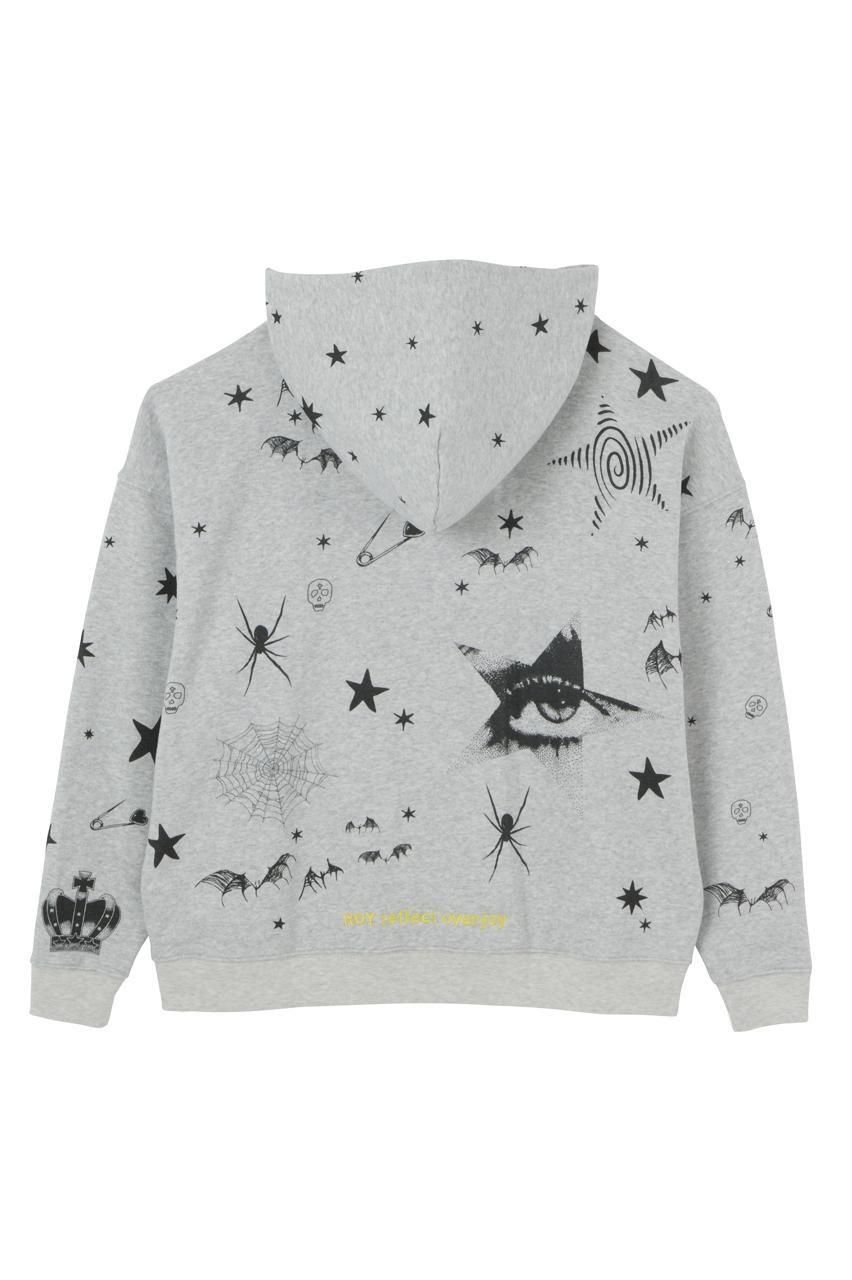 72▢ROY REFLECT OVERJOY ロゴパーカー TS0523-10 ハンドステッチパーカー - ROY reflect overjoy