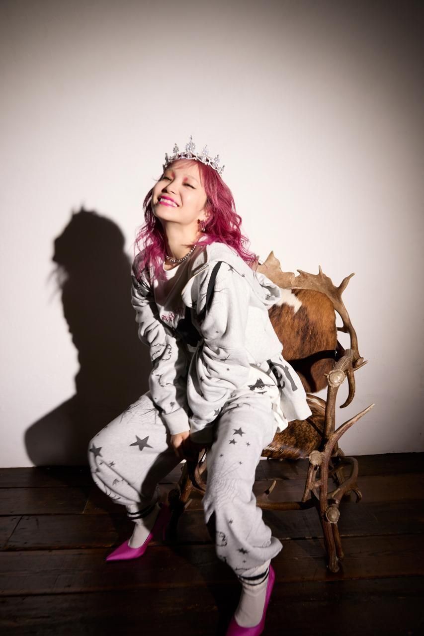 LiSA ROY reflect overjoy 総柄ナイロンパンツ(M) 総柄ナイロンパンツ - ROY reflect overjoy