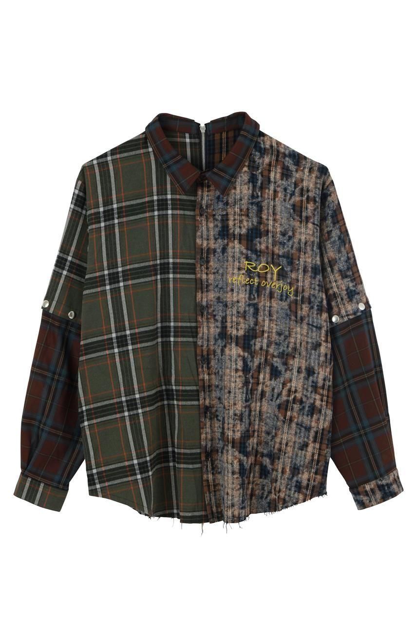専用ページ ROY バックジップシャツ LiSA 発売開始前】2WAYバックジップチェックシャツ - ROY reflect overjoy