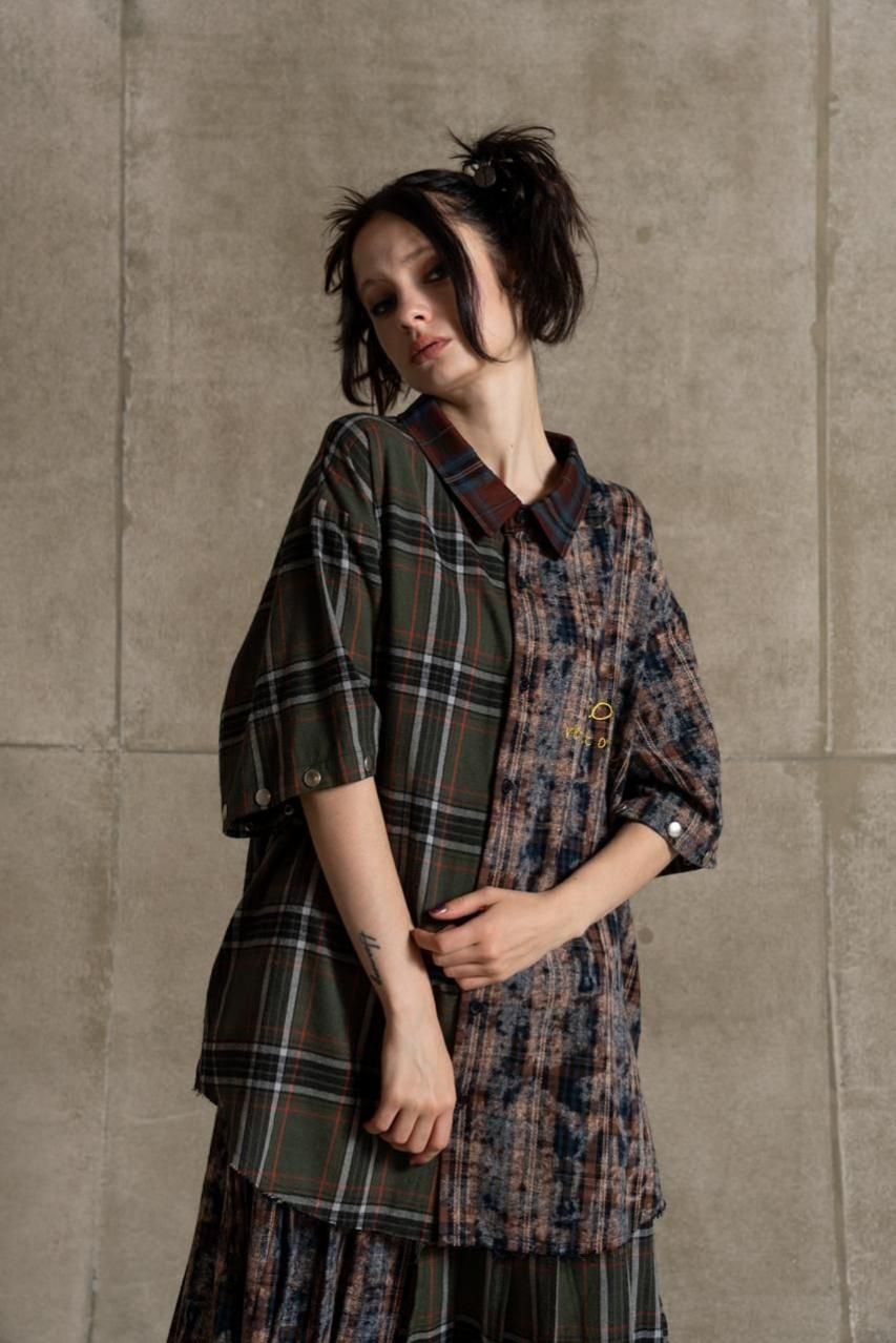 専用ページ ROY バックジップシャツ LiSA 発売開始前】2WAYバックジップチェックシャツ - ROY reflect overjoy