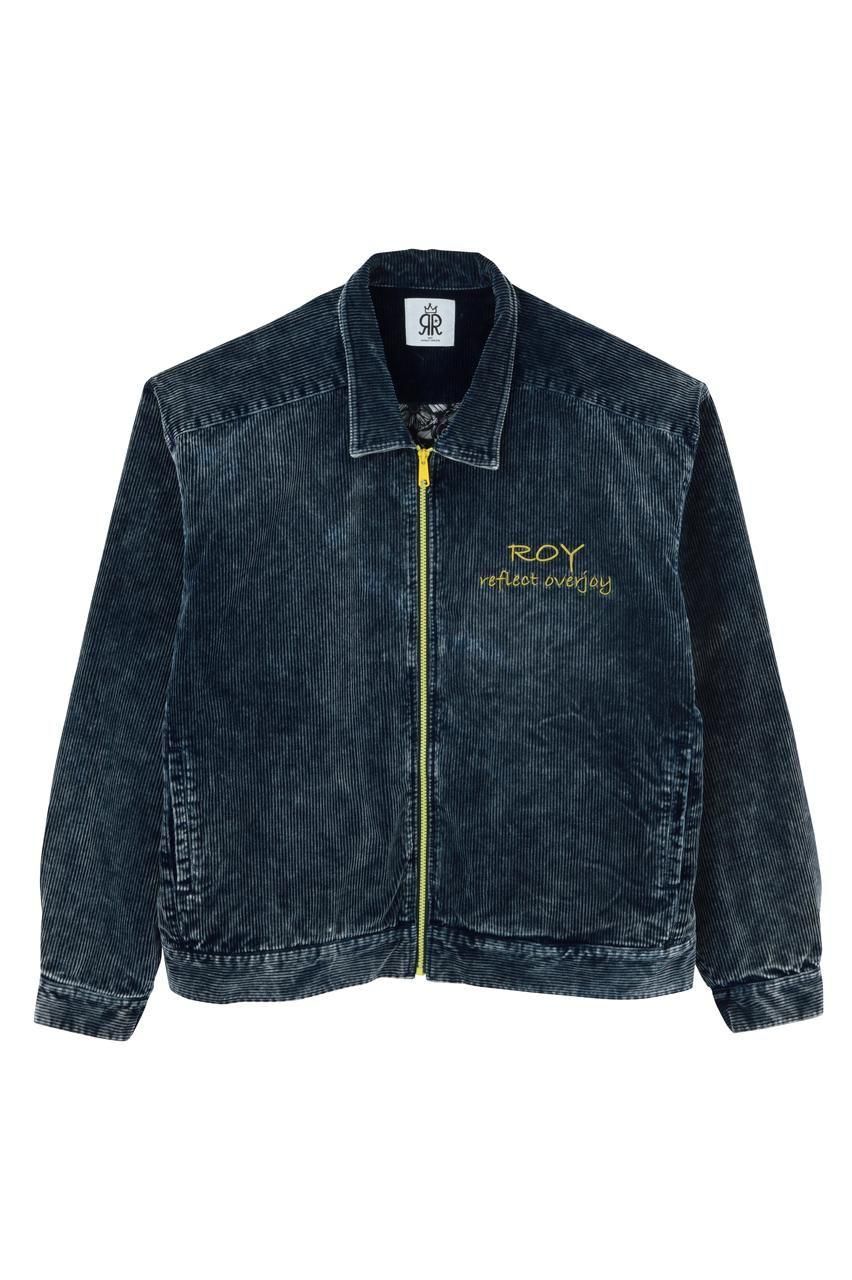 ROY reflectoverjoy コーデュロイジャケット ネイビー ROY reflect over joy コーデュロイジャケット ネイビー コーデュロイ