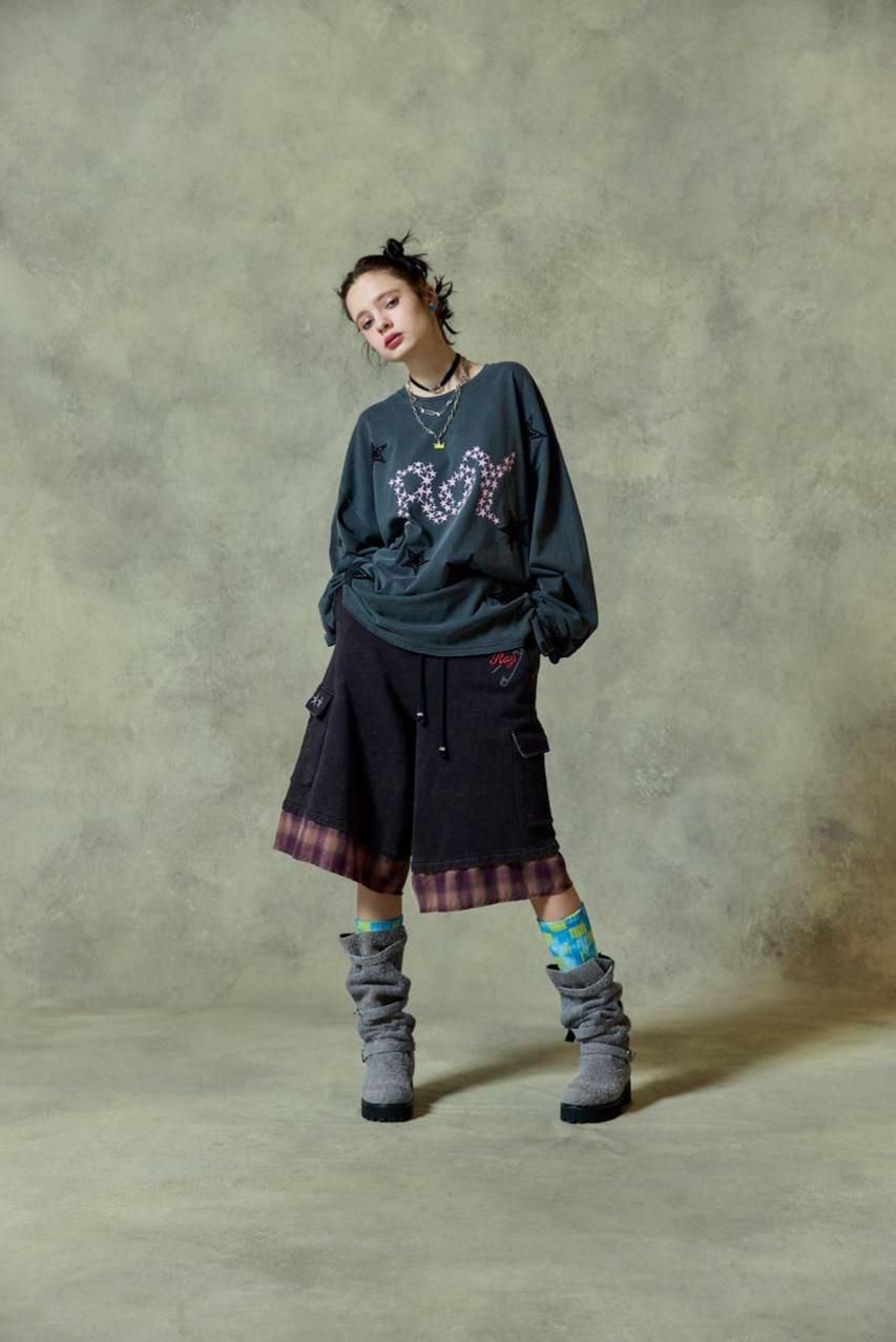 STARロングスリーブTシャツ - ROY reflect overjoy