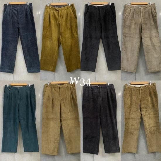 古着 太畝 コーデュロイパンツ ベージュ ビンテージ サイズ表記：W34 gd31251n w31206 | 古着屋SLAT オンラインショップ 【古着通販】｜東京  高円寺 レギュラー・ヴィンテージ古着