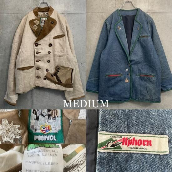 3.10(Fri) チロリアンジャケットMIX(MEN'S MEDIUM~LARGE)×10着 3.10(Fri) チロリアンジャケットMIX(MEN'S MEDIUM~LARGE)×10着