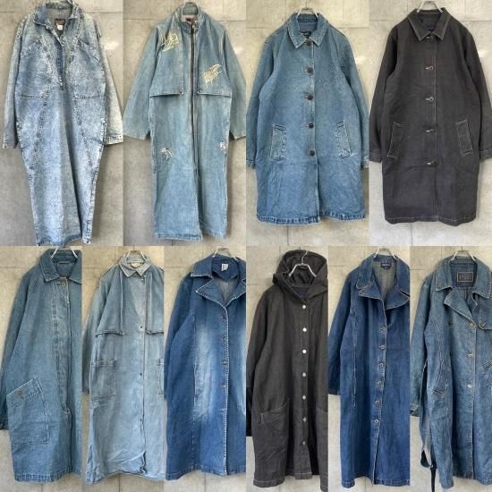 4.4(Tue)レディースデニムコートMIX(レディースMEDIUM~XLARGE)×10着set