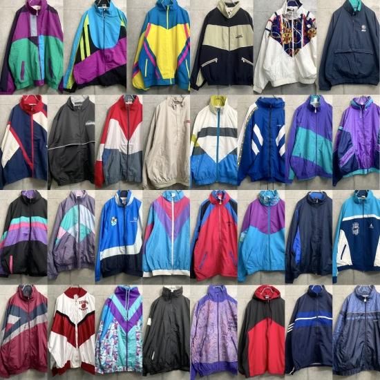 暮らしに便利なアイテム 4.10(Mon) ナイロンスポーツジャケットMIX(MEN'S LARGE~XXL)×30 ジャケット・アウター