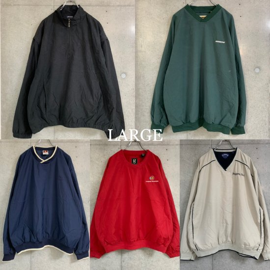 8.8(Tue) ナイロンプルオーバージャケットMIX (MEN'S LARGE~XXL)×20着