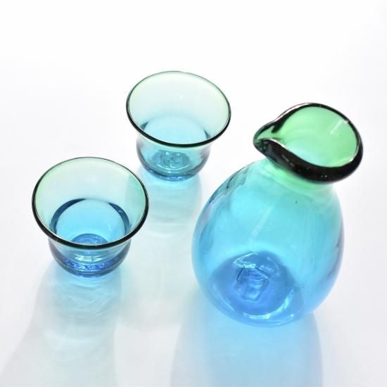 ギフトセット】イラブチャー 酒器セット - 【直営店】琉球ガラス