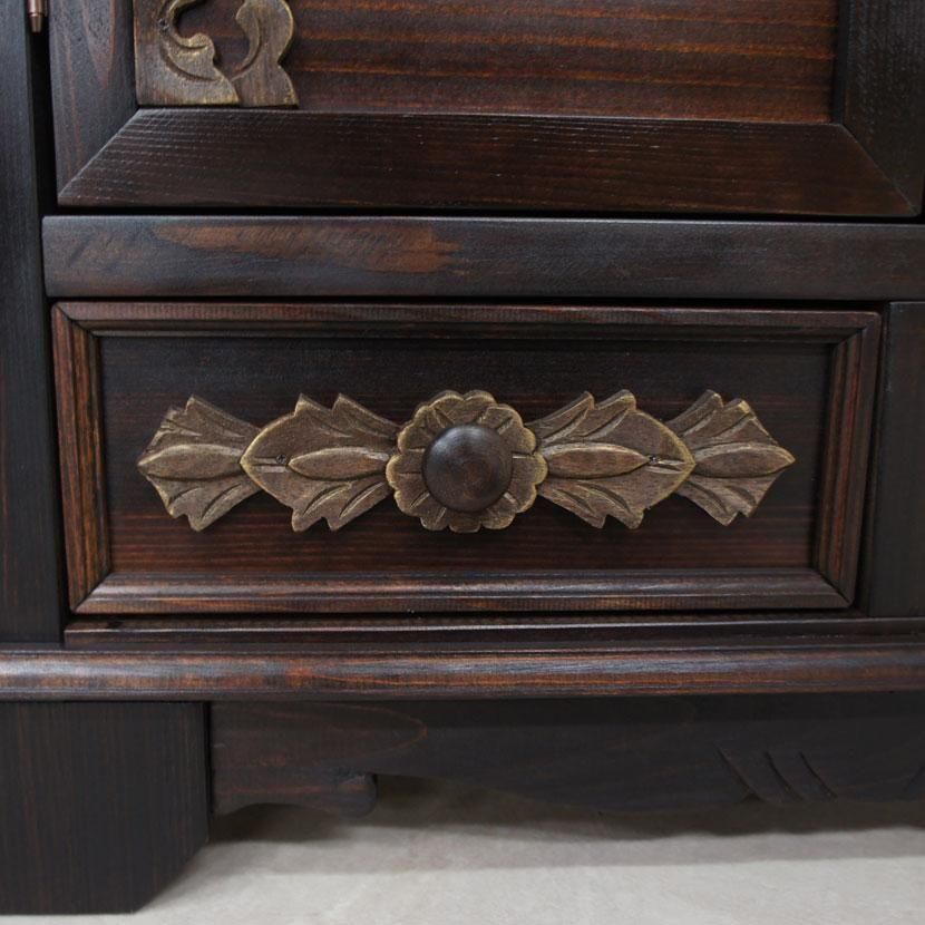 バロンオリジナル バリ風収納家具/W72*H76cm/BOC-013 - アジアン家具と