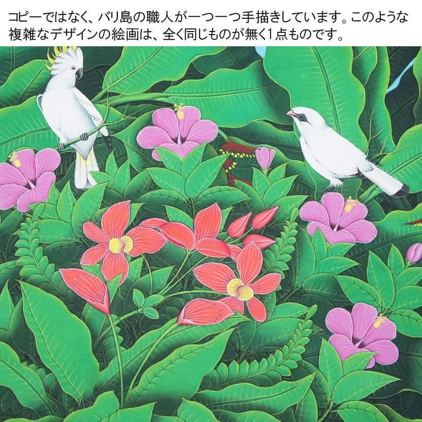 バリ絵画・ブンゴセカン/93*73cm/PA-015-1 - アジアン家具とリゾート