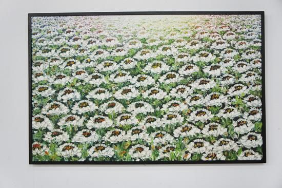 バリ絵画 花畑 Pa 080 アジアン家具とリゾートインテリアbarong バロン バリ絵画 花畑 Pa 080 アジアン家具とリゾートインテリアbarong バロン