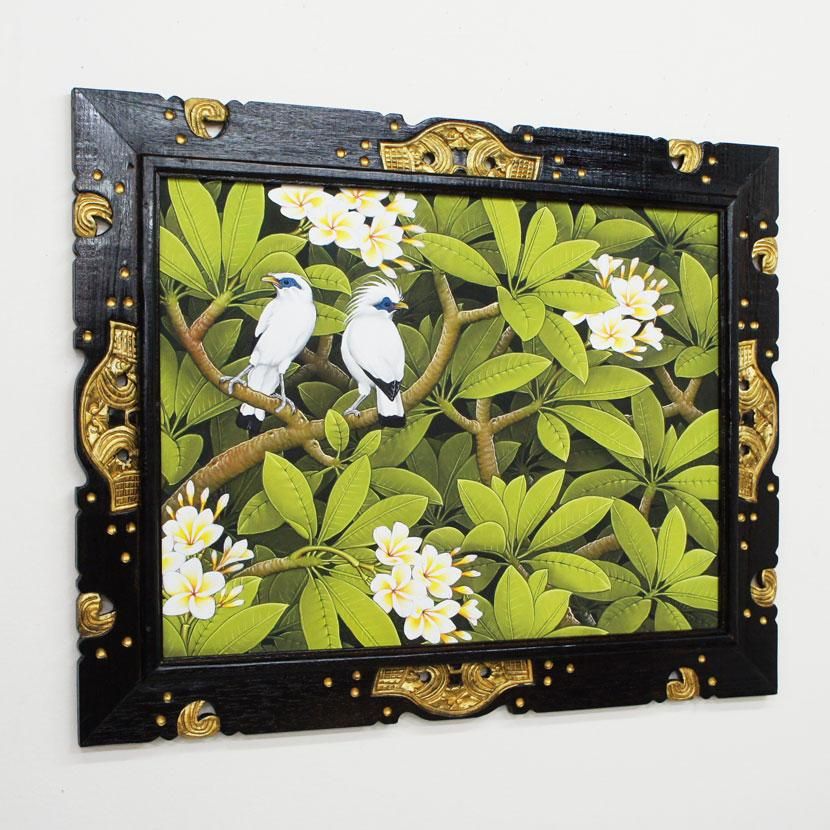 バリ絵画 花畑 Pa 061 1 アジアン家具とリゾートインテリアbarong バロン バリ絵画 花畑 Pa 061 1 アジアン家具とリゾートインテリアbarong バロン