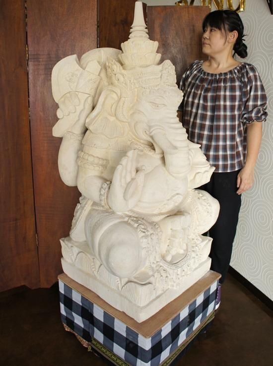 超特大石像ガネーシャ・高さ120cm【送料のかかる商品です 超特大石像ガネーシャ・高さ120cm【送料のかかる商品です