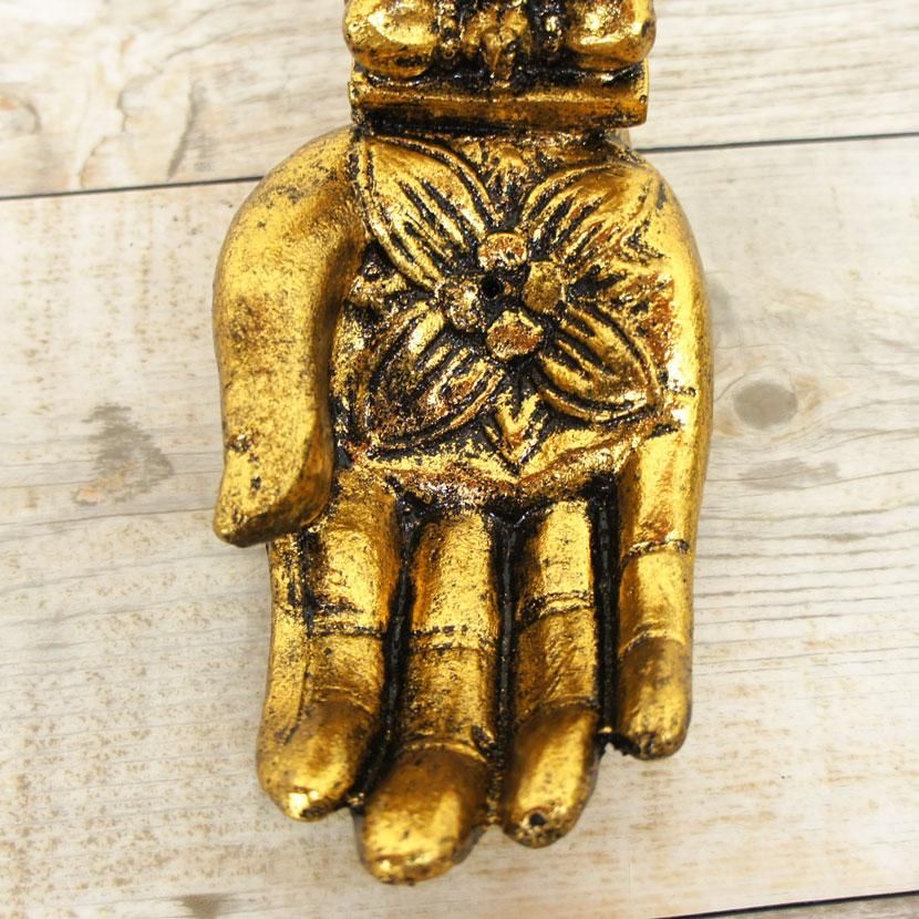 アジアンお香立て ガネーシャ /TG-015-2GL/W18cm - アジアン家具