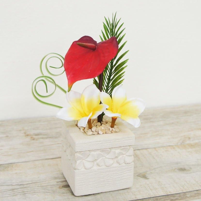 壺 フラワーベース オールドチーク 古木 バリ島 アジアンインテリア