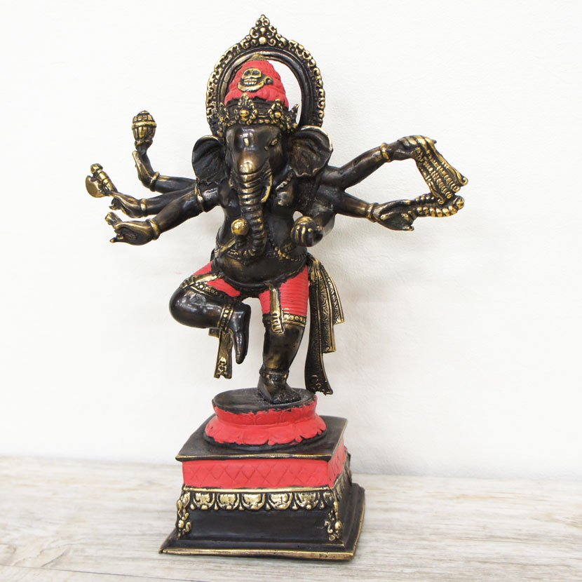 ヒンドゥー教神様　真鍮製ガネーシャ - 2