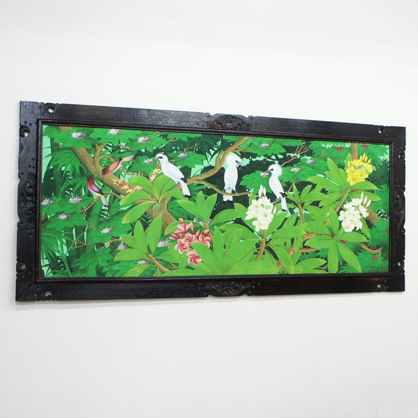 超特大バリ絵画 ブンゴセカン ハイクラス /199×89cm/PA-001H-2