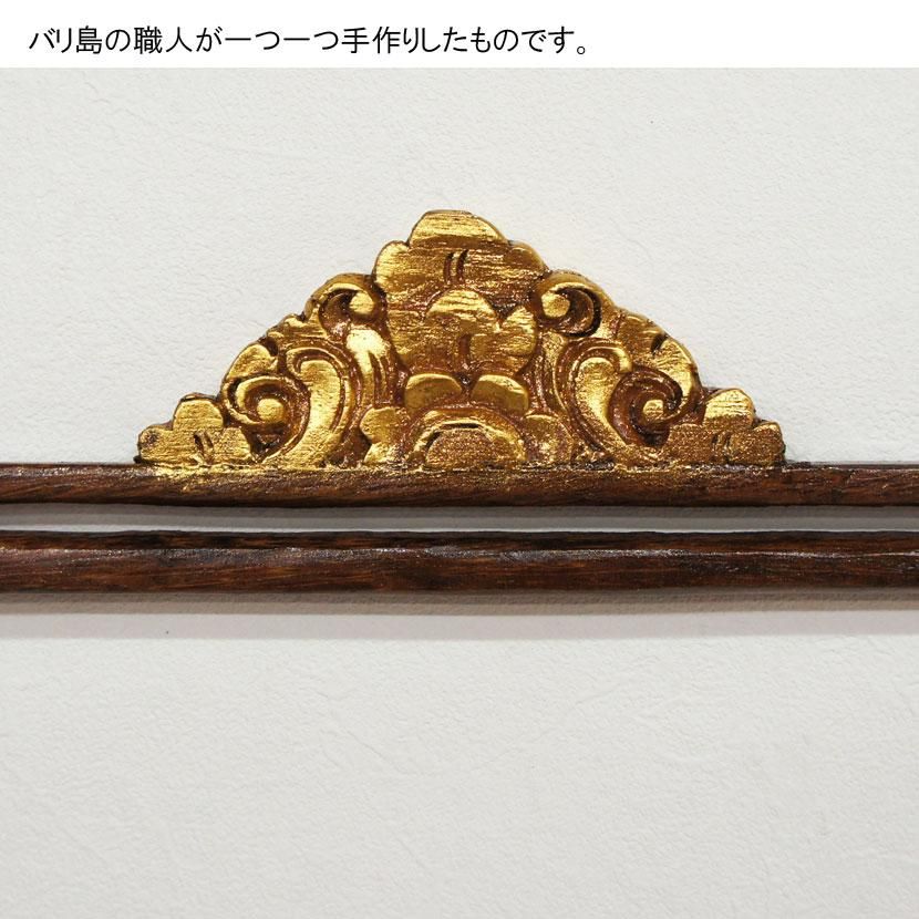 イカットハンガー アジアン雑貨 バリ 紐付き 大