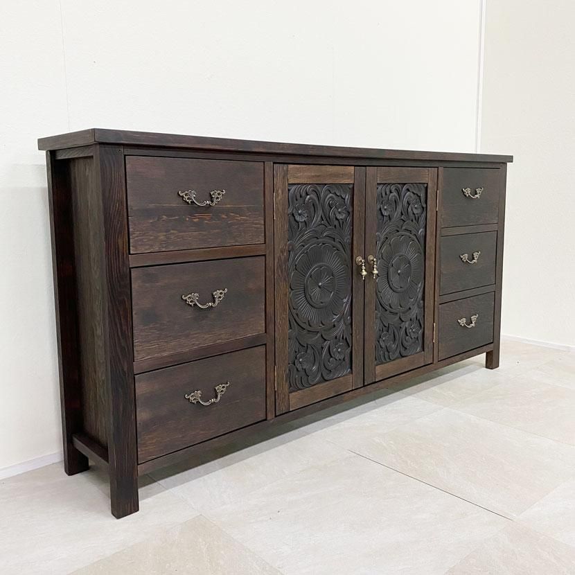 オーダーメイド事例・収納家具 - アジアン家具とリゾートインテリア