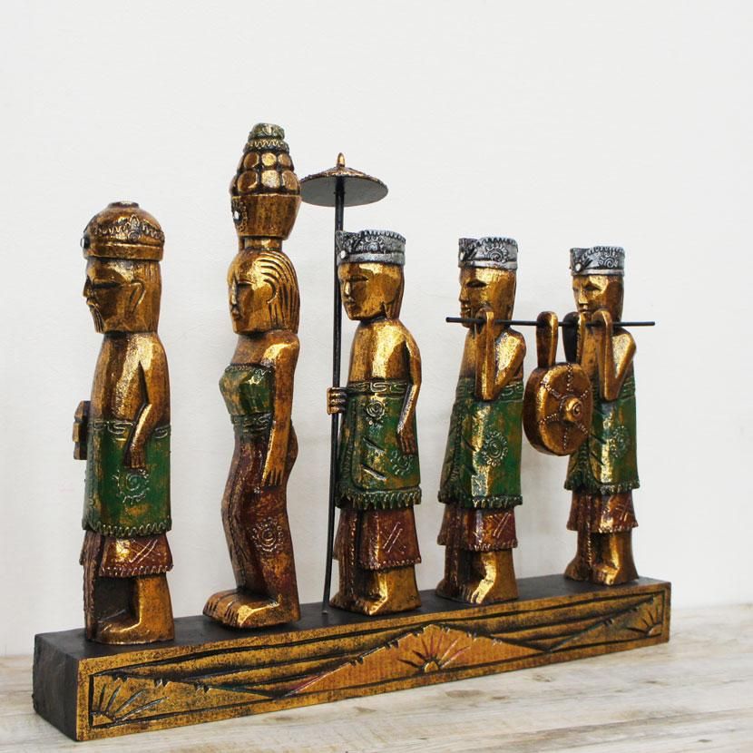 バリ島 職人手作り 直接買い付け アンティーク 木製 置物