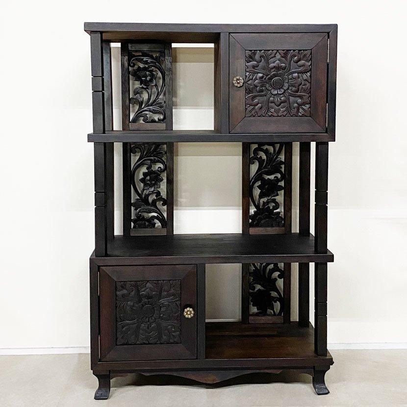 バリ家具　オーダーメイドキャビネット バリ家具オーダーメイドキャビネット