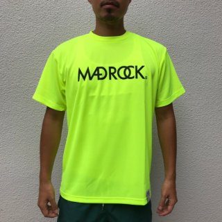 MADROCK LOGO DRY Tシャツ 【ネオンイエロー/ブラック】