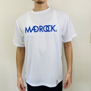<img class='new_mark_img1' src='https://img.shop-pro.jp/img/new/icons1.gif' style='border:none;display:inline;margin:0px;padding:0px;width:auto;' />MADROCK LOGO DRY Tシャツ 【ホワイト/ブルー】