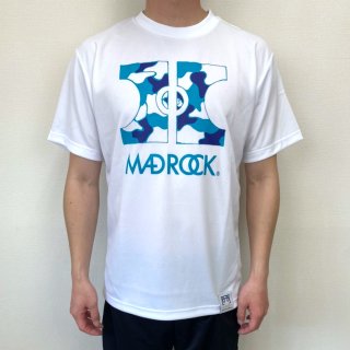<img class='new_mark_img1' src='https://img.shop-pro.jp/img/new/icons1.gif' style='border:none;display:inline;margin:0px;padding:0px;width:auto;' />MADROCK COURT CAMO DRY Tシャツ 【ホワイト/ブルー】