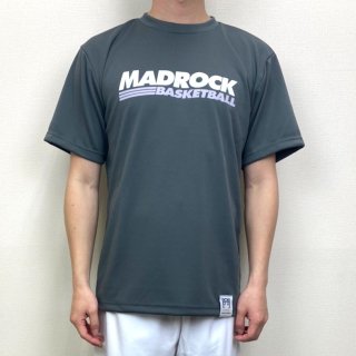 <img class='new_mark_img1' src='https://img.shop-pro.jp/img/new/icons1.gif' style='border:none;display:inline;margin:0px;padding:0px;width:auto;' />MADROCK WAREHOUSE LOGO DRY Tシャツ 【ダークグレー/ホワイト】