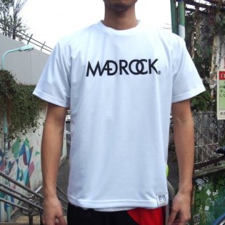 <img class='new_mark_img1' src='https://img.shop-pro.jp/img/new/icons59.gif' style='border:none;display:inline;margin:0px;padding:0px;width:auto;' />MADROCK LOGO DRY Tシャツ 【ホワイト/ブラック】