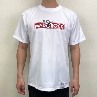<img class='new_mark_img1' src='https://img.shop-pro.jp/img/new/icons1.gif' style='border:none;display:inline;margin:0px;padding:0px;width:auto;' />MADROCK DICTATOR LOGO DRY Tシャツ 【ホワイト/レッド】