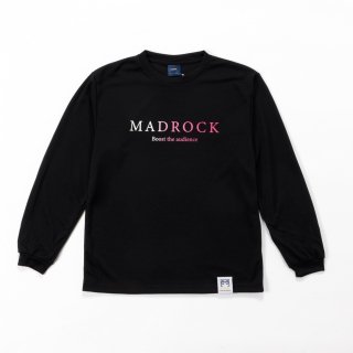 <img class='new_mark_img1' src='https://img.shop-pro.jp/img/new/icons1.gif' style='border:none;display:inline;margin:0px;padding:0px;width:auto;' />MADROCK MAJESTY LOGO DRY ロングTシャツ 【ブラック/ピンク】