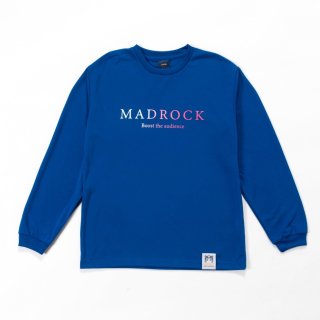 <img class='new_mark_img1' src='https://img.shop-pro.jp/img/new/icons1.gif' style='border:none;display:inline;margin:0px;padding:0px;width:auto;' />MADROCK MAJESTY LOGO DRY ロングTシャツ 【ブルー/ピンク】