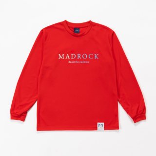 <img class='new_mark_img1' src='https://img.shop-pro.jp/img/new/icons1.gif' style='border:none;display:inline;margin:0px;padding:0px;width:auto;' />MADROCK MAJESTY LOGO DRY ロングTシャツ 【レッド/ターコイズ】