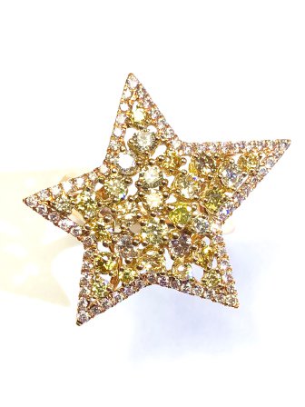 Yellow Star Ring（Small)