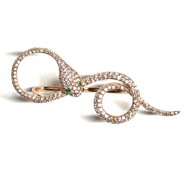 Infinity Snake Ring 