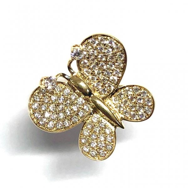 One Butterfly Ring (YG)