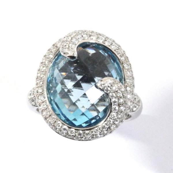 Blue Topaz Ring