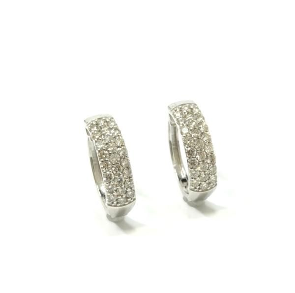 Diamond Hoop Pierce