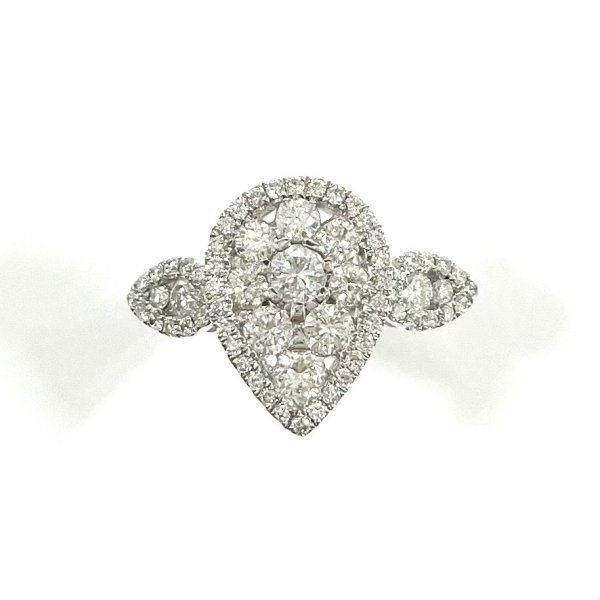 Pear Shape Design Diamond Ring
