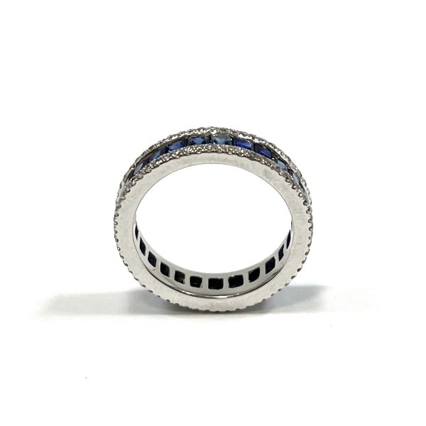 Sapphire Full Eternity Ring