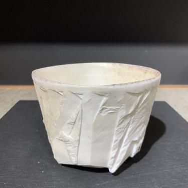 盌07 White Bizen tea bowl07