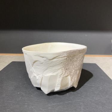 盌08 White Bizen tea bowl08