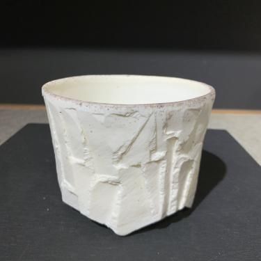 盌10 White Bizen tea bowl10