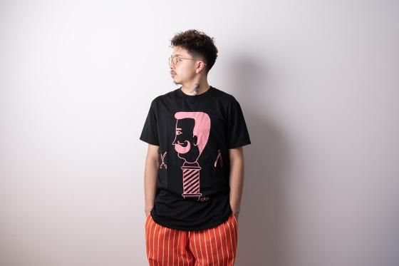 バーバーおじさんTシャツ