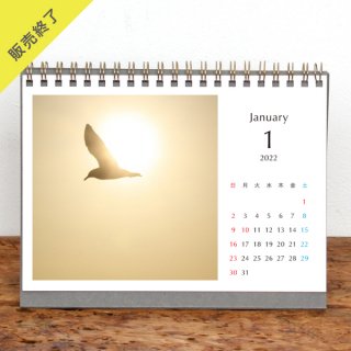 Flying Chari | 卓上リングカレンダー【潮流〜CURRENT】（2022年1月はじまり）【2L】