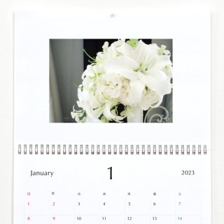 千鶴 | 壁掛けカレンダー（2023年1月はじまり）【A3】