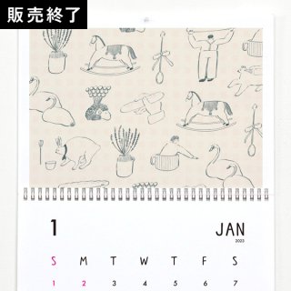トビマツショウイチロウ | 壁掛けカレンダー（2023年1月はじまり）【A3】
