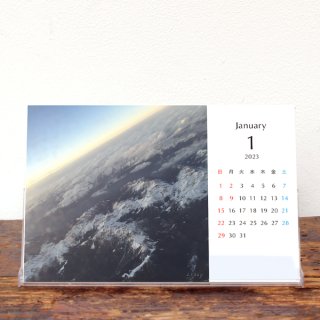 Lizzy | 卓上カレンダー（2023年1月はじまり／表紙なし）【KG】